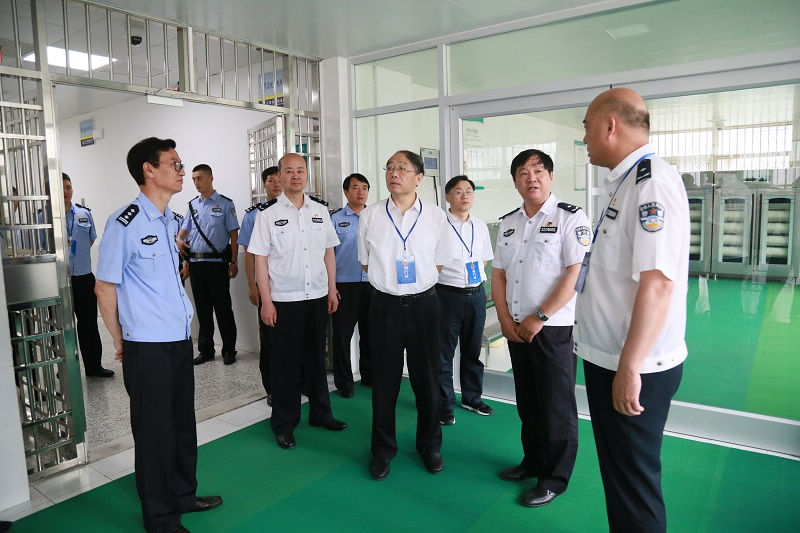 柳玉祥厅长赴彭城监狱调研指导工作(图)